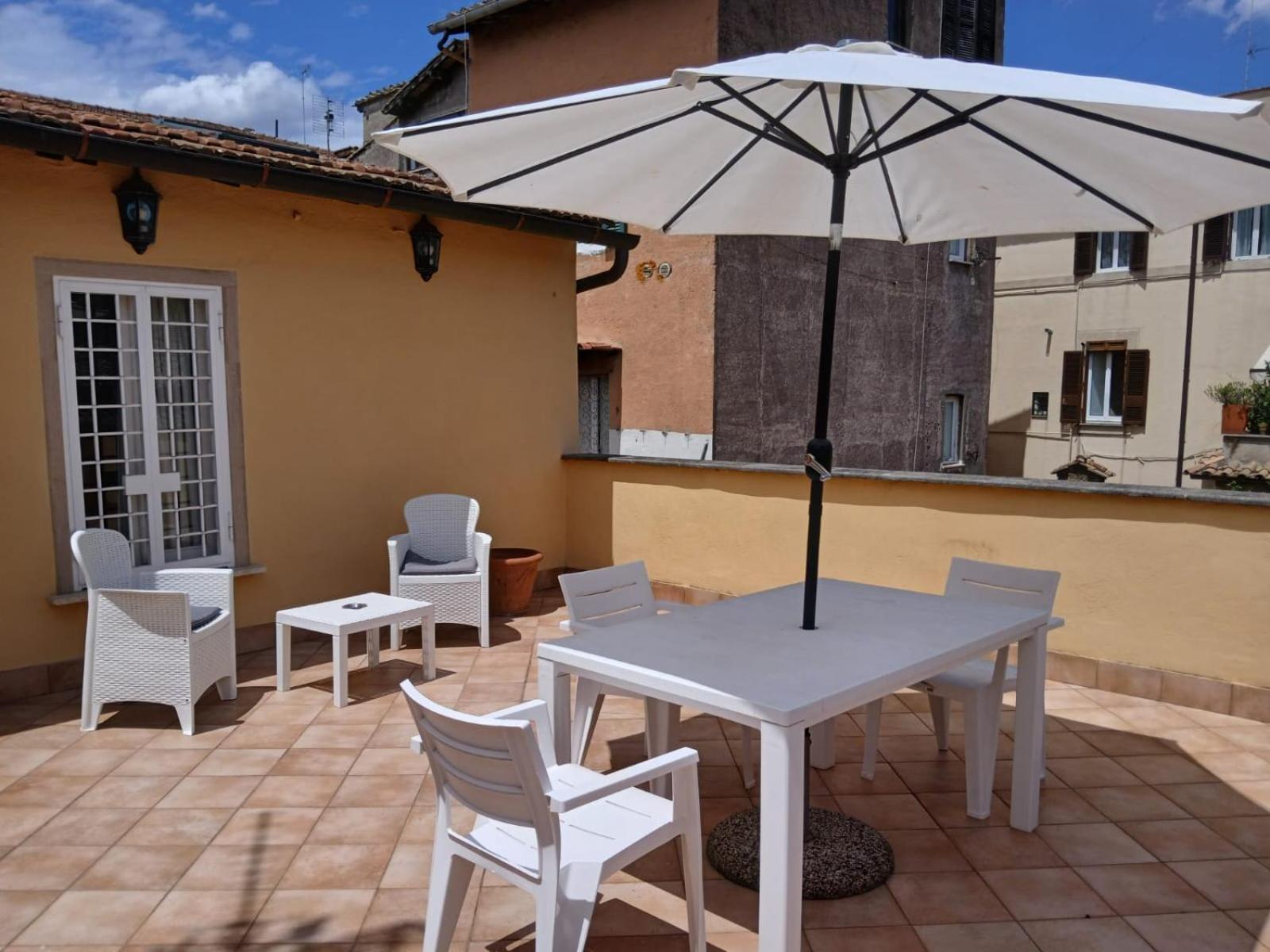Apartamento Attico Con Terrazza Santa Cecilia Roma Exterior foto